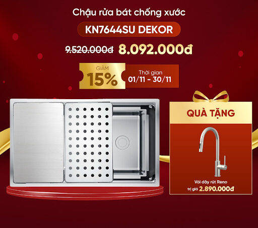 Khuyến mãi Konox Kn7644su