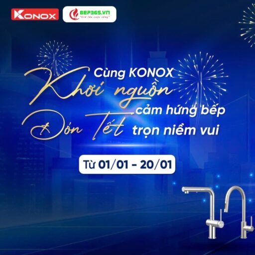 Bếp Hoàng Cương – Ưu đãi trao tay, Tết thêm đong đầy cùng Konox