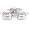 Bộ nồi inox Malloca FY-145 2 Bộ nồi inox Malloca FY-145