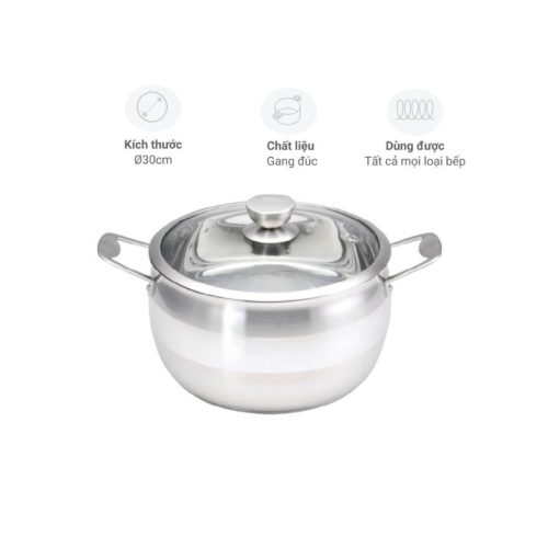 Nồi inox Malloca SA-099 cao cấp 10 Thiết kế Nồi inox Malloca SA-099 cao cấp